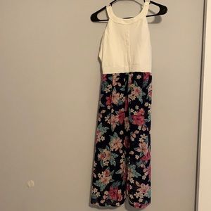 Girls floral short jumper